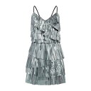 【送料無料】 フェレッパ レディース ワンピース トップス Mini dresses Black