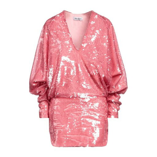 【送料無料】 ジ アティコ レディース ワンピース トップス Mini dresses Pink 【送料無料】 ジ アティコ レディース ワンピース トップス Mini dresses Pink