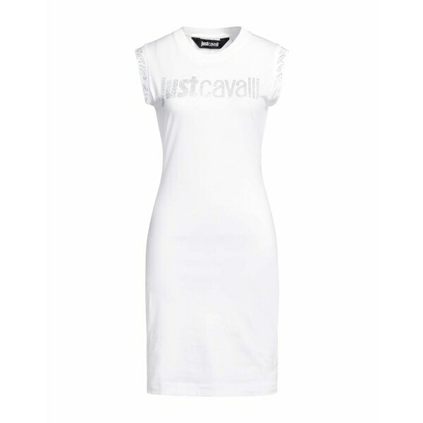 【送料無料】 ロベルトカヴァリ レディース ワンピース トップス Mini dresses White