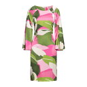 【送料無料】 カミセッタスノーブ レディース ワンピース トップス Mini dresses Green