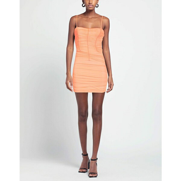 【送料無料】 アニエバイ レディース ワンピース トップス Mini dresses Orange