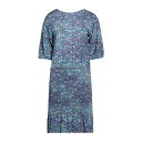 【送料無料】 サンドロ レディース ワンピース トップス Mini dresses Blue