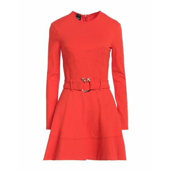 【送料無料】 ピンコ レディース ワンピース トップス Mini dresses Red