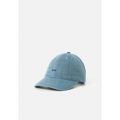 ウッド ウッド メンズ 帽子 アクセサリー PROFILE UNISEX - Cap - medium washed denim ウッド ウッド メンズ 帽子 アクセサリー PROFILE UNISEX - Cap - medium washed denim
