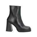 【送料無料】 エルヴィオ ザノン レディース ブーツ シューズ Ankle boots Black