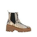 【送料無料】 ポンス キンタナ レディース ブーツ シューズ Ankle boots Beige