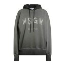 【送料無料】 エムエスジイエム レディース パーカー・スウェットシャツ アウター Sweatshirts Grey