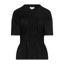 【送料無料】 マックイーン レディース Tシャツ トップス T-shirts Black