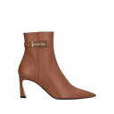 【送料無料】 ヴィクトリア ベッカム レディース ブーツ シューズ Ankle boots Brown