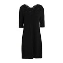 【送料無料】 エルマンノ シェルヴィーノ レディース ワンピース トップス Mini dresses Black