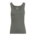 カラフルスタンダード レディース カットソー トップス Tank tops Military green