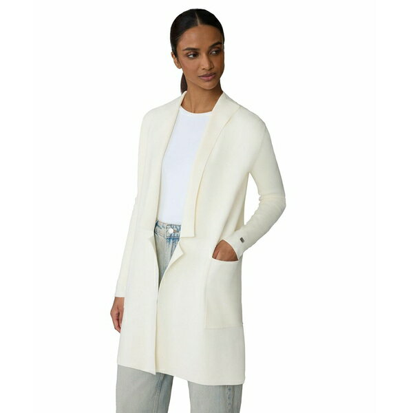 ソイアアンドキョー レディース ジャケット&ブルゾン アウター Womens BENELA Mid-Thigh-length Sustainable Coatigan With Lapels Powder