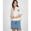 カルバンクライン レディース カットソー トップス Women's Rugby Jersey Top Tofu(4)