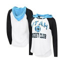 カールバンクス レディース パーカー・スウェットシャツ アウター Women'sWhite Utah Hockey Club VIP Raglan Long S...