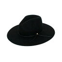 ピーターグリム レディース 帽子 アクセサリー Zima Wool Felt Hat Black
