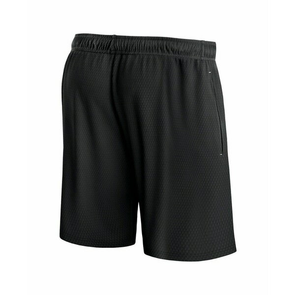 ファナティクス メンズ カジュアルパンツ ボトムス Men's Black Brooklyn Nets Post Up Mesh Shorts Black