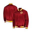 ミッチェル&ネス メンズ ジャケット&ブルゾン アウター Men's Wine Cleveland Cavaliers Hardwood Classics Th...