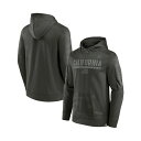 ファナティクス メンズ パーカー・スウェットシャツ アウター Men's Olive Cal Bears OHT Military-Inspired Appreciation Guardian Pullover Hoodie Olive(4)