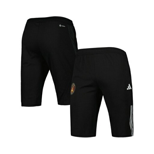 アディダス メンズ カジュアルパンツ ボトムス Men's Black Atlanta United FC 2023 On-Field Training AEROREADY Half Pants Black アディダス メンズ カジュアルパンツ ボトムス Men's Black Atlanta United FC 2023 On-Field Training AEROREADY Half Pants Black