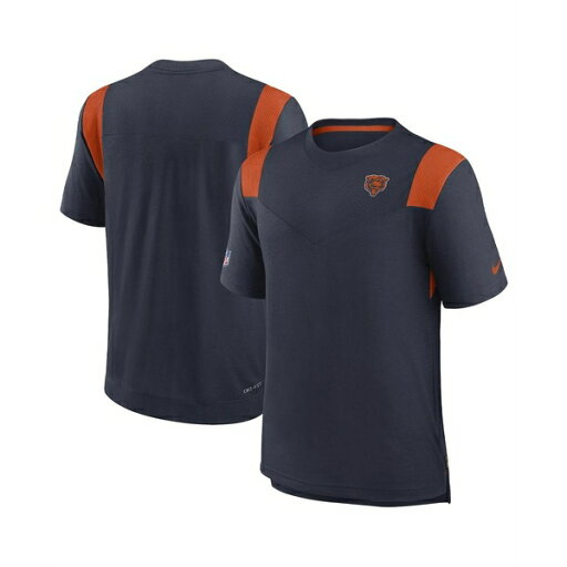 ナイキ メンズ シャツ トップス Men's Navy Chicago Bears Sideline Tonal Logo Performance Player T-shirt Navy ナイキ メンズ シャツ トップス Men's Navy Chicago Bears Sideline Tonal Logo Performance Player T-shirt Navy