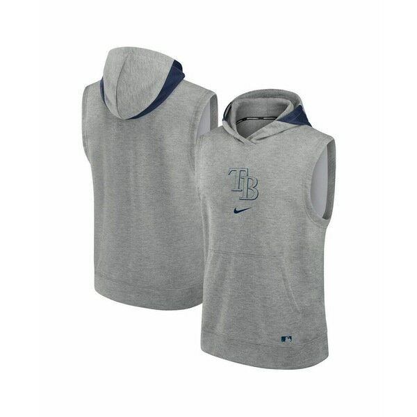 ʥ  ѡåȥ  Men's Heather Gray Tampa Bay Rays Authentic...