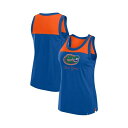 ファナティクス レディース カットソー トップス Women's Royal Florida Gators Crosley Colorblock Tank To...