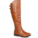 ジャーニーコレクション レディース ブーツ シューズ Women's Tori Extra Wide Calf Knee High Riding Boots C...