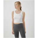 パクト レディース カットソー トップス Women's Cotton Cool Stretch Fitted Lounge Tank White