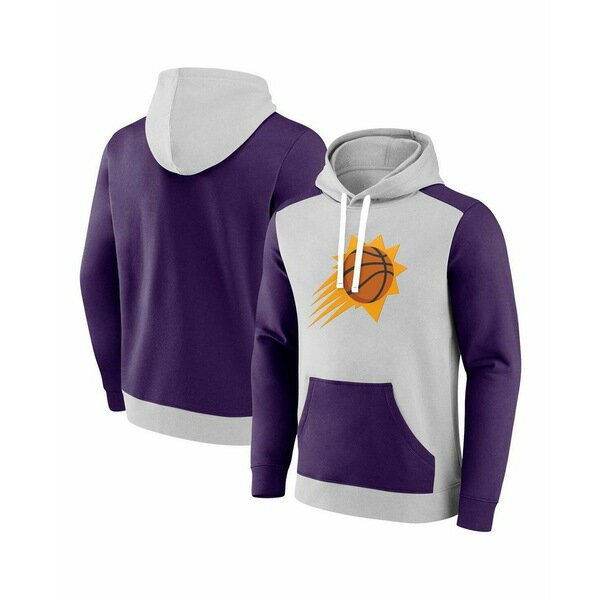եʥƥ  ѡåȥ  Men's Gray, Purple Phoenix Suns Arctic ...