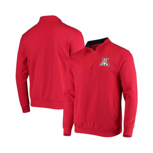 コロシアム メンズ ジャケット&ブルゾン アウター Men's Red Arizona Wildcats Tortugas Logo Quarter-Zip Jacket Red コロシアム メンズ ジャケット&ブルゾン アウター Men's Red Arizona Wildcats Tortugas Logo Quarter-Zip Jacket Red