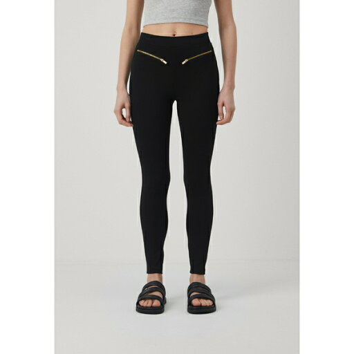 イーブン アンド オド レディース カジュアルパンツ ボトムス Leggings - Trousers - black イーブン アンド オド レディース カジュアルパンツ ボトムス Leggings - Trousers - black
