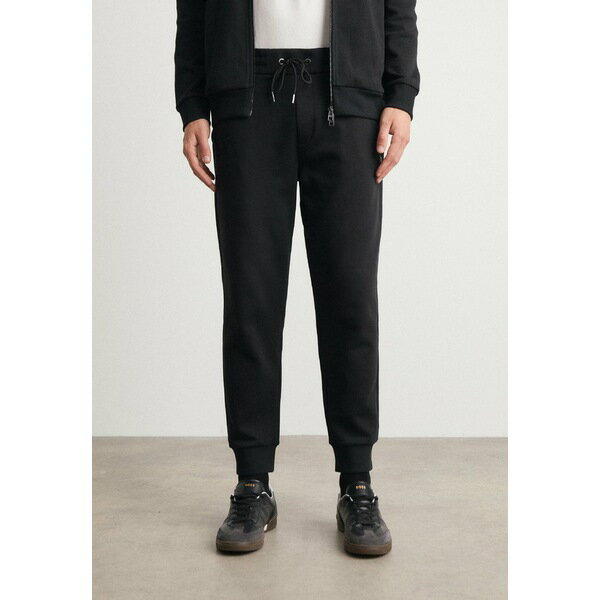ボス メンズ カジュアルパンツ ボトムス LOCSIN - Tracksuit bottoms - black