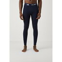 アディダス メンズ バスケットボール スポーツ TECHFIT COMPRESSION LONG - Leggings - legend ink