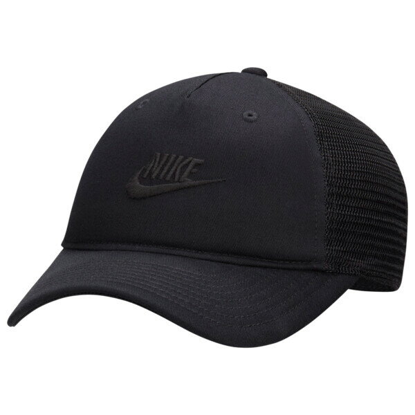 ナイキ メンズ 帽子 アクセサリー Nike Rise Trucker Cap Black/Black