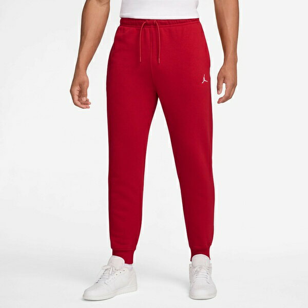 ジョーダン メンズ カジュアルパンツ ボトムス Jordan Brooklyn Fleece Pants Red/White