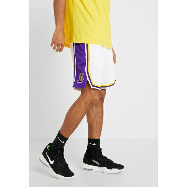 ʥ  Хåȥܡ ݡ LAL M NK SWGMN SHORT HOME 18 - Sports shorts - white/field purple