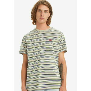 ꡼Х  T ȥåץ ORIGINAL TEE - Basic T-shirt - rings stripe feather grey