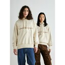 カルバンクライン メンズ パーカー・スウェットシャツ アウター WASH MONOLOGO HOODIE UNISEX - Sweatshirt - ivory