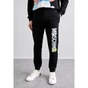 モスキーノ メンズ カジュアルパンツ ボトムス TROUSERS - Tracksuit bottoms - fantasy black