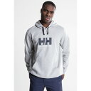 ヘリーハンセン メンズ パーカー・スウェットシャツ アウター LOGO - Hoodie - grey melange