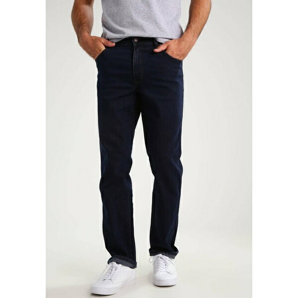 ラングラー メンズ サンダル シューズ TEXAS STRETCH - Straight leg jeans - blue black