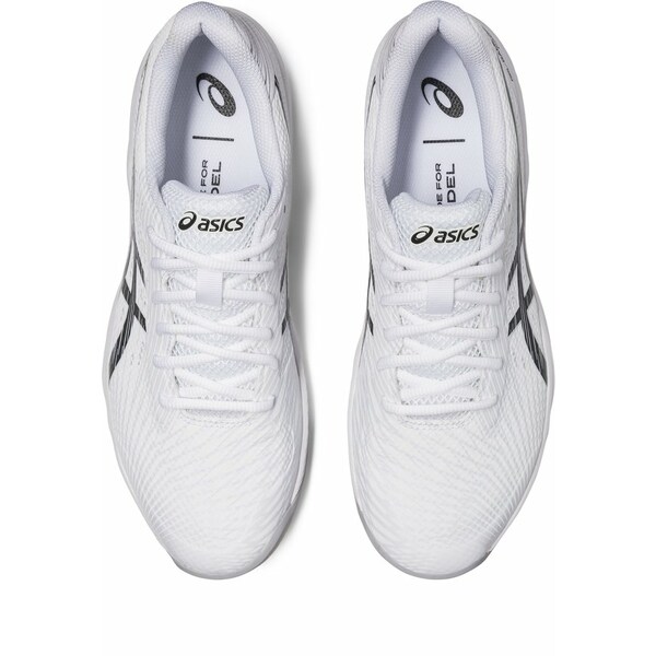 アシックス メンズ バスケットボール スポーツ GEL GAME 9 PADEL - Multicourt tennis shoes - white black 3