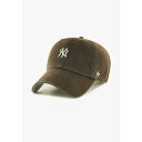 フォーティーセブン レディース 帽子 アクセサリー BASE NEW YORK YANKEES - Cap - brown