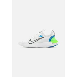 ナイキ メンズ ランニング スポーツ FREE RN FK NEXT NATURE - Minimalist running shoes - white/black/platinum tint/star blue/green strike