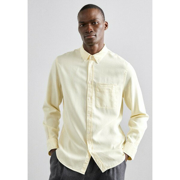 tBbpR[ Y Vc gbvX ZACHARY - Shirt - soft yellow