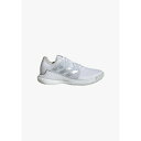 アディダス レディース スニーカー シューズ CRAZYFLIGHT - Volleyball shoes - cloud white silver metallic grey one