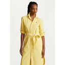 t[ fB[X s[X gbvX CORY LONG SLEEVE DAY DRESS - Shirt dress - yellow