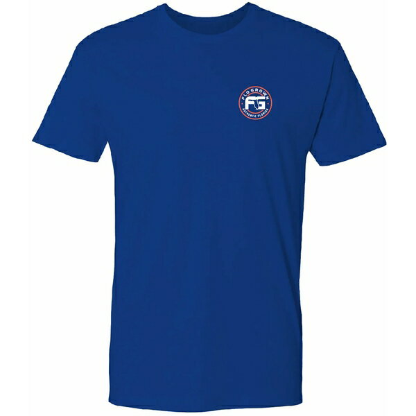 t[OE Y Vc gbvX FloGrown Men's Ombre Crest T-Shirt Royal Blue