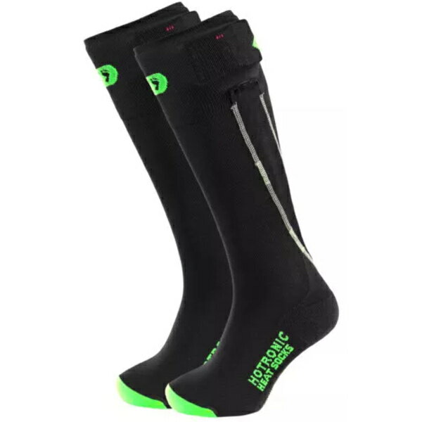 ホットロニック メンズ 靴下 アンダーウェア Hotronic Heat Socks Surround Comfort Black/Green