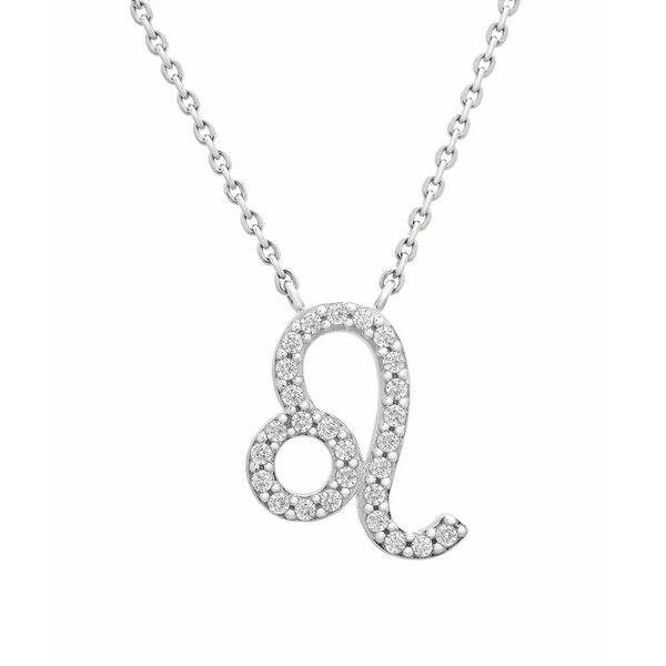 bvh fB[X lbNXE`[J[Ey_ggbv ANZT[ Diamond Zodiac Pendant Necklace (1/10 ct. t.w.) in 14K Yellow Gold or 14K White Gold Leo White Gold